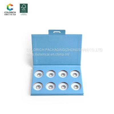 Free Sample Makeup Cosmetics Fashion Color Eyeshadow Palette Magnetic Packaging Box Eye Shadow Palette photo-4