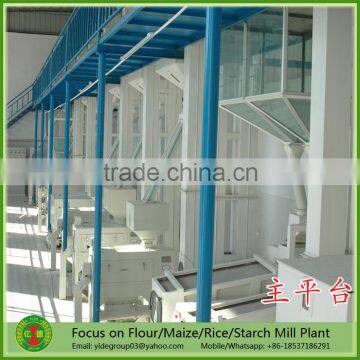 Automatic complete rice milling plant, low price rice mill plant