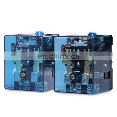 Electric Relay JQX 62F 2Z 120A High power relay 12V 24VDC 220VAC Silver contact PCB , power relay jqx 62f