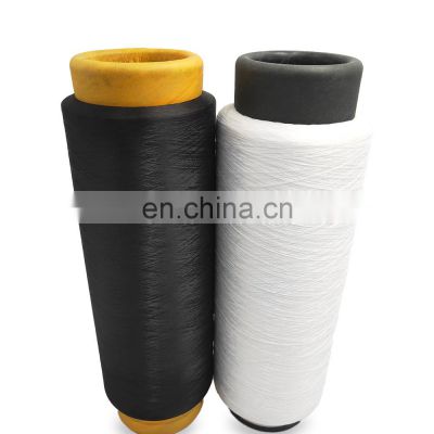 Hot Selling 100% Polyester Dope Dyed DTY 75D/72f Semi Dull Soft Intermingled Polyester Yarn dty 75d poliester yarn