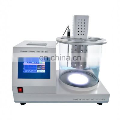 VST-2000 electronic density measuring devices, kinematic viscometer, LCD screen, ASTMD445 standard