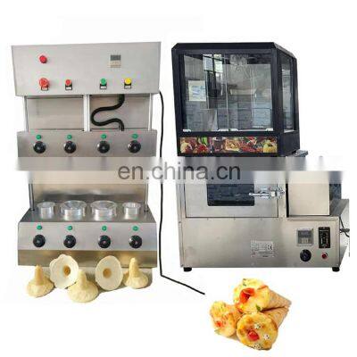 2021 Commercial Automatic Pizza Cones Making Machine Forming Machinery Bigger Cone Pizza Maker