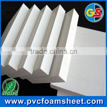 Environmental Clear PVC Sheet / PVC Board 18mm