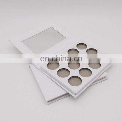 Paper makeup packing empty eyeshadow palette packaging box for cosmetic private label customized packaging palette