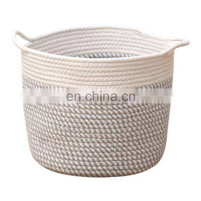 Large Royal Blue Foldable Cotton Storage Baskets Children Play Mat Toys Storage photo-3