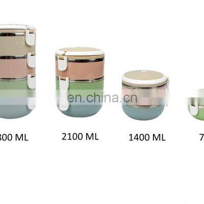 Manufacturing Wholesale Stainless Steel Metal High Quality Insulated Food Lunch Box Kids photo-2