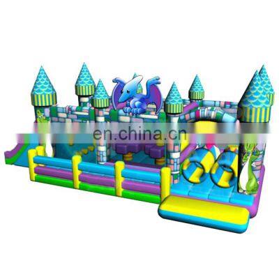 large inflatable bouncer pvc kid playground combo inflatable bouncy castle