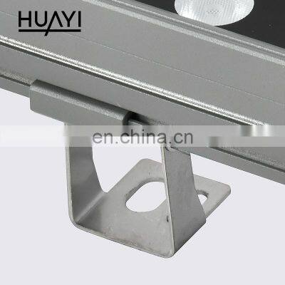HUAYI High Brightness IP65 Waterproof 18w 24w 36w RGBW RGB Modern Outdoor Building LED Wall Washer Lamp photo-3