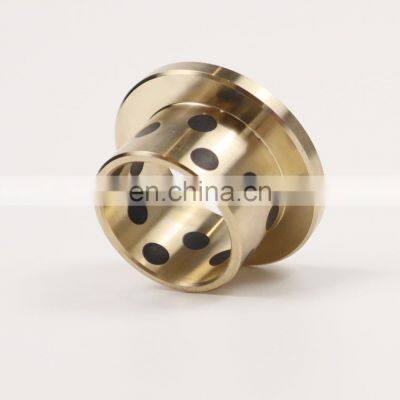 Flange Shaft Sleeve Graphite Bronze Bushing Oilless Bush