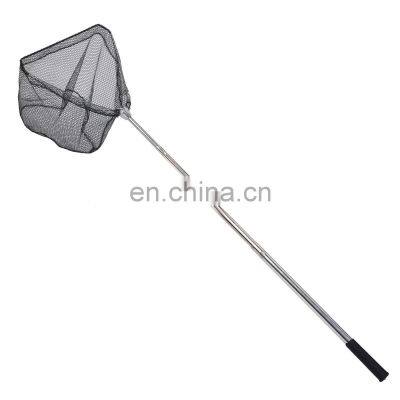 Wholesale Low Prices Collapsible Nylon Landing Nets Foldable Long Handle Telescopic Net Fishing Catching Fish Net photo-3