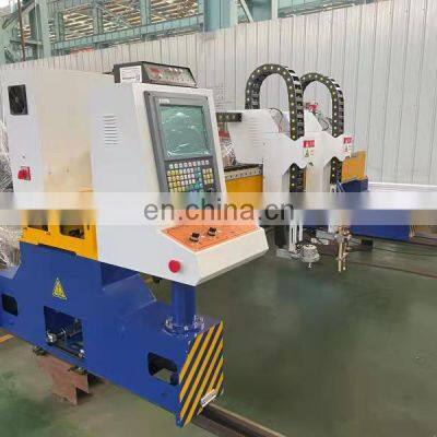 Industrial Tube Pipe 3axis Gantry CNC Plasma Cutter Machine Plate Pipe Plasma Profile Cutting 2 in 1 Carbon Stainless Steel Cut photo-4