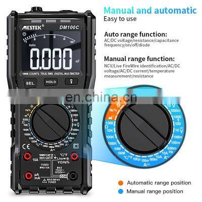 Wholesale Digital Multimeter 10000 Counts With Analog Bar Graph AC/DC Voltage Ammeter Current Ohm True-RMS Multimeter photo-5