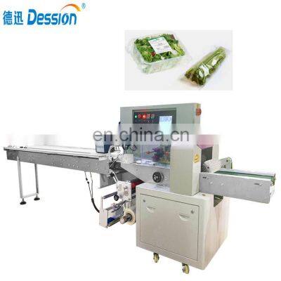 Automatic Leafy Vegetable Celery Packing Machine Cabbage Lettuce Packaging Machine