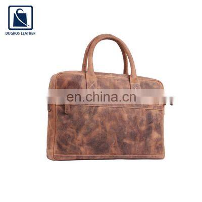 Exclusive Range of High Quality Stylish Genuine Leather Office Bag for Sale