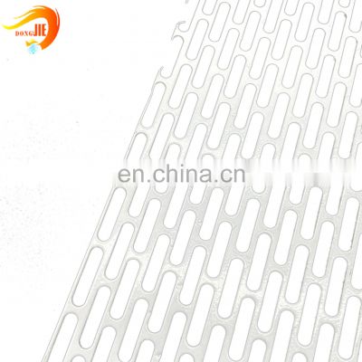 Perforated galvanized wire mesh chain metal plate conveyor belt