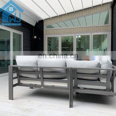 Outdoor Adjustable Shade Gazebo Pergola Roof  Aluminium Retractable Awning