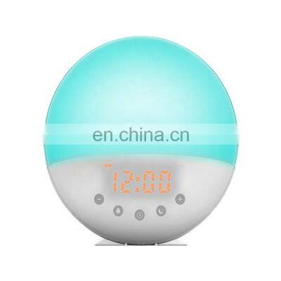Nordic Custom Sound Machine Alarm Clock Led Wake Up Light photo-4