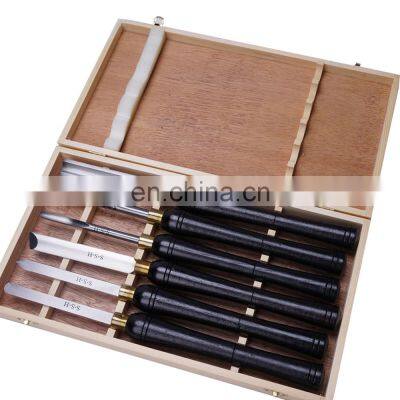 LIVTER 6pcs heavy duty sturdy hss wood chisel set woodworking carving knives hand tools for lathe turning machine