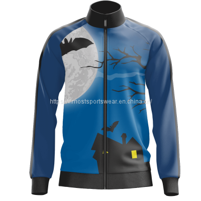 good quality full zipper jacket designed for Halloween