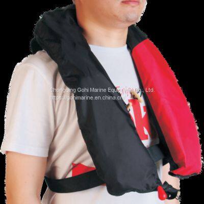 MED Approved SOLAS 275N Double Chamber Inflatable Life Jacket photo-4