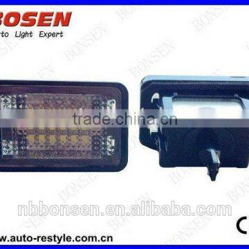 2014 hot product GLK X204 no error LED licence plate light