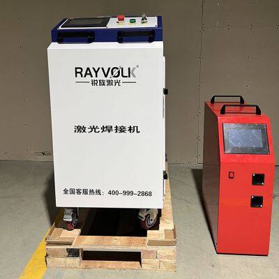 Handheld wire feeding laser welding machine 3000W carbon steel laser welding equipment can weld at a depth of 8mm