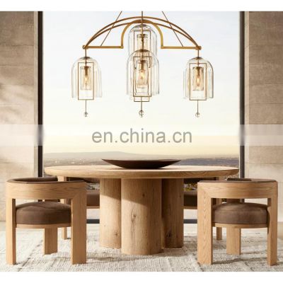 Creative Restaurant Hanging Glass Light FULCRUM ROUND CHANDELIER 61\