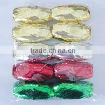 4.6mm*50m Green/White/Red/Yellow Natural Raffia Paper Ribbon Rolls/Eggs for Wrapping Gift/present and Decorative Party photo-3