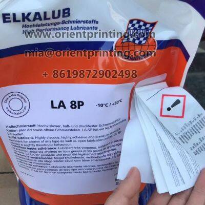 00.580.5591 Chain Oils LA8P 2.5L Adhesive Lubricant For Heidelberg CX102 SX102 CD102 Accessory Operating Tools Printer Parts