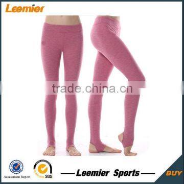 Cheap price high quality plain color yoga pant