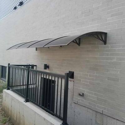 Glass Canopy Polycarbonate Awnings for the Front of the Door AG36 Canopy China Manufacturer photo-3