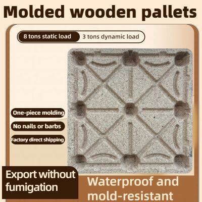Food  and  Pharmaceutical  Grade   Molded  Wood   Pallets  —  Nail-Free,  Splinter-Free,  Safe,  and Eco-Friendly