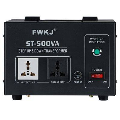 Серия ST 500VA - 3000VA трансформатор с защитой от перегрузки и термическим выключателем