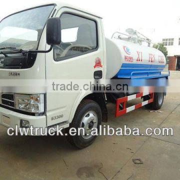 dongfeng 4000L vaccum dung sucking cart for sale