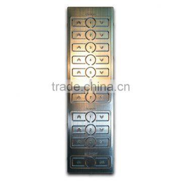 Remote control stainless steel keypads sheet