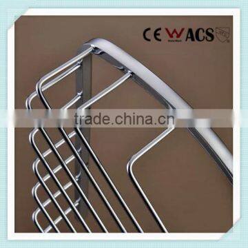 Brass Wall Mounted Bathroom Corner Shelf photo-3