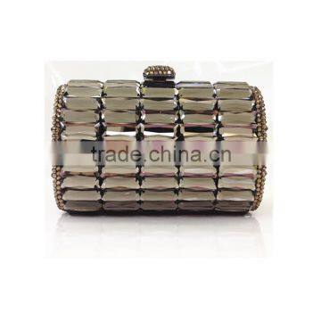 2014 elegant Colorful clear evening clutch bag