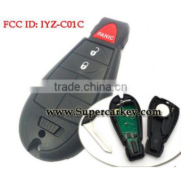 Best quality 2+1 Button Remote Fob (FCC:IYZ-CO1C) for Genuie Chrysler