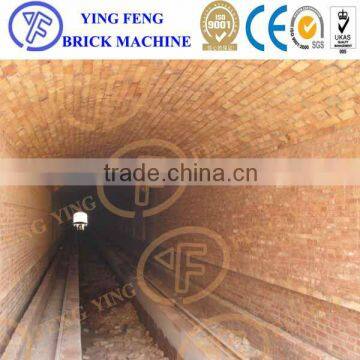 Tunnel kiln for burning bricks(Clay brick making production line)!!!