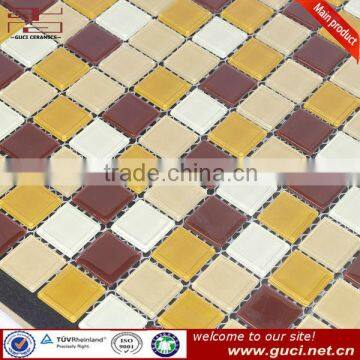 Blended Color Glass Mosaic Tile photo-2