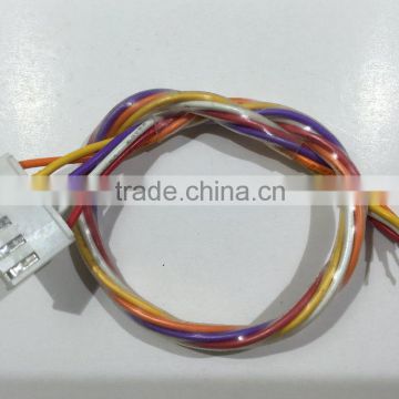 Electrcial wire 6 Pin Connector 105C 600V with Transparent Sleeve Wire Harness