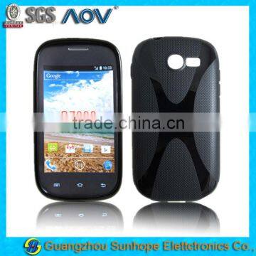 X pattern gel soft case for samsung GT s7898 case