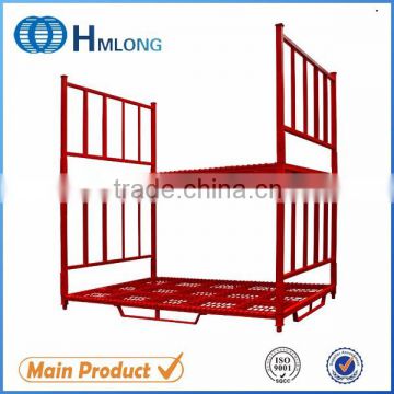 Heavy duty collapsible tire storage stacking rack