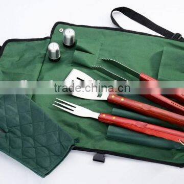 China Supplier Wholesale 5 pcs korean bbq set with Cooler bag