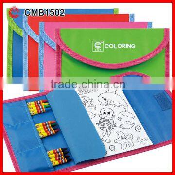 Children colors caryon school custom drawing folder