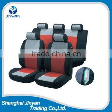 good quality polyester universal seat cover car with front airbag sell to Walmar market