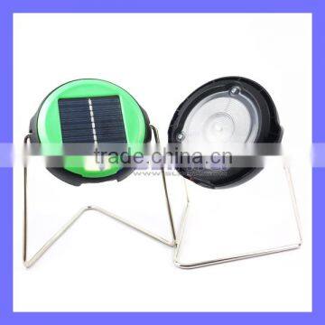 Multifunction Round Solar Stand Hook LED Lamp