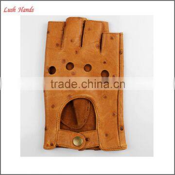 Women's Driving Leather Gloves Goatskin Handmade Leather Gloves photo-3