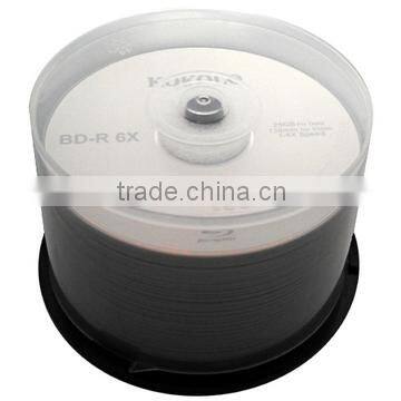 Blank Blue ray Disc Recordable 6X 25GB 130min BD R