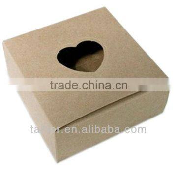 Wholesale custom window kraft soap boxes